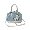 Bolso Pequeño Cuadrado Casual Estilo Coreano, Nuevo Estilo Verano, Bolso de Hombro Cruzado de Moda para Viajes Diarios para Mujer, Azul Oscuro