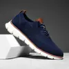Sapatos masculinos estilo britânico 2023 tênis respirável de verão malha fly woven sapatos masculinos transfronteiriços tamanho grande 48 jardas sapatos de corrida
