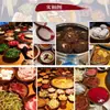 Cuencos Tradicionales de Barro para Fondue, Cerdo Estofado, Vino y Vajilla Rústica