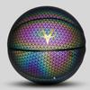 Baloncesto reflectante luminoso cielo estrellado genial 7 limitado rojo neto Tanabata baloncesto regalo para novio mayoreo