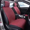 Novedad Otoño e Invierno cojín de lino para asiento de coche de tamaño mediano universal para cuatro estaciones cómodo medio paquete cojín de asiento de cinco piezas antideslizante transpirable cojín de coche