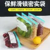 Saco para Conservação de Alimentos com Fecho de Zíper Espesso Saco de Vedação com Espaço para Escrever a Data Saco de Armazenamento para Geladeira e Freezer para Grãos e Cereais