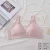 Ropa interior fina para mamá Sujetador tipo chaleco para mujeres de mediana edad y mayores Transpirable Malla Fresca Verano Sujetador sin aros Talla Grande