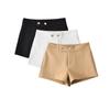 Moda Versátil Sexy Acortadores de Pierna Ajustados Pantalones Cortos Calientes para Mujer Primavera Verano 2025 Nuevos Shorts con Relieve Doble Botón que Cubren la Cadera Venta al por Mayor