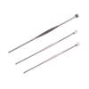 Kit de Ferramentas para Limpeza de Ouvido em Aço Inoxidável Pronto para Uso do Fabricante, Ferramenta para Remover Cera de Ouvido, Ferramenta para Limpar Ouvidos para Crianças e Adultos