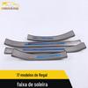 Adequado para 17 tiras de limiar Regal lantejoulas decorativas Regal bumper trunk welcome pedal anti-scratch strips