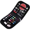 Kit de Costura Portátil Ferramentas de Costura Domésticas Conjunto de Caixa de Costura de 10 Peças Conjunto de Ferramentas de Costura Kit de Costura Multicor