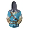 Sudadera Casual de Moda Europea y Americana Nueva Transfronteriza Otoño 2024 con Estampado 3D para Hombre y Mujer