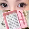 Kit de Cílios Postiços Transfronteiriço com Grande Capacidade, Cílios Postiços Diagonais com Fluxo de Ar Fresco, Confortáveis nos Olhos, Leves e Suaves, Redutor de Idade