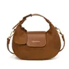 Bolso de Mano Pequeño Retro de Lujo Ligero de Otoño para Mujer 2026 Nueva Colección de Otoño Bolso de Media Luna de Mano Bolso Cruzado para Viajes y Trabajo Bolso de Hombro Único de Media Luna