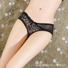 Braguitas de algodón cómodas para mujer, de malla ultrafina, sexys, transparentes, con encaje, talla 6877