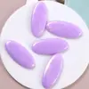 Parches de pasador ovalados de colores de caramelo degradado, materiales para fundas de teléfono y accesorios para el cabello DIY, venta al por mayor