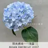 Flor de Simulación 3D Tallo Único 216 Pétalos Hortensia Grande Soleada Flor de Boda Arreglo Decoración Celebridad de Internet Hogar Decoración Suave Comercio Exterior al por Mayor