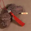 Borla de Danza del León Flecos Estilo Chino Clip para Cortina de Año Nuevo Cuerda Colgante Cuerda de Nudo Chino Accesorios para Ropa Colgante de Borla