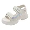 Nuevas Sandalias Deportivas de Papá de Cinta Mágica de Moda para Mujer con Suelas Gruesas Estilo Hada, Primavera y Verano, Súper Cómodas, Adecuadas para Combinar con Vestidos para el Uso Diario