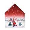 Jinmingguan novas decorações de Natal desenhos animados cadeira capa traseira cena criativa impressão digital mesa e cadeira capa