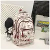 Nova Mochila Pequena Fresca de Aparência Sofisticada Estilo Harajuku Japonês Bolsa de Viagem de Grande Capacidade Mochila da Moda para Alunos do Ensino Fundamental e Médio