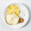 Té de Fruta Liofilizada Empaquetado Individualmente, Fruta del Dragón y Manzana, Té Refrescante de Rodajas de Fruta Ácido y Dulce al por Mayor