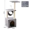 Pet Factory Atacado Veludo Pequeno Arranhador para Gatos com Brinquedo para Gatos Arranhador Poste de Sisal para Arranhar Gato Brincando Arranhador para Gatos
