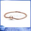 Panjiora Cobre Blanco Plata de Ley S925 Producto Nuevo Pulsera de Cadena Hueso de Serpiente Múltiple Accesorios DIY Pulsera de Cadena Básica para Mujeres