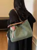 Bolso Tote Transfronterizo de Comercio Exterior de Alta Gama Mate de Gran Capacidad, Bolso Cubo de Moda y Sencillo para Mujer, Bolso de Hombro Versátil para el Trabajo