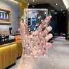 Estilo INS Coreano Japonês Rústico Tela Cheia Flores Pequenas GalaxyS26 Ultra-fino Transparente Capa S25plus Capa de Celular para Meninas