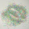 Arena fosforescente de 3-5 mm para jardinería, paisajismo de acuarios, grava de sustrato, jarrón, juguetes transfronterizos, arena y grava de partículas fluorescentes al por mayor