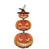 Novo pingente de Halloween Bruxa Abóbora Fantasma Pendurado Ornamentos Fantasma Festival Cena Layout Decoração transfronteiriça Fantasma Adereços Pendurados Enfeites