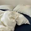 Conjunto de Chenilla 2025 Agradable para la Piel Forro Polar Conjunto de Cuatro Piezas Simple Color Puro Juego de Cama Individual Dormitorio de Estudiante Cepillado