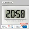 Reloj Electrónico de Temperatura y Humedad Reloj de Pared de Escritorio Magnético para Refrigerador Cocina Reloj Despertador Digital Grande Pegatina de Pared