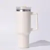 40 Copos de Gelo Desenho Animado com Tema de Carro Aço Inoxidável 304 Copo Térmico Grande Capacidade Copo com Alça para Carro ao Ar Livre Personalizável