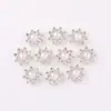Moda estilo coreano flor coração diamante fivela feito à mão diy acessórios de cabelo roupas liga acessórios fábrica atacado direto em estoque