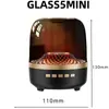 Caixa de Som Bluetooth Colorida M4 de Alta Qualidade com Subwoofer, Venda Direta da Fábrica, Luz Ambiente, Novo Modelo para Mesa de Escritório/Quarto