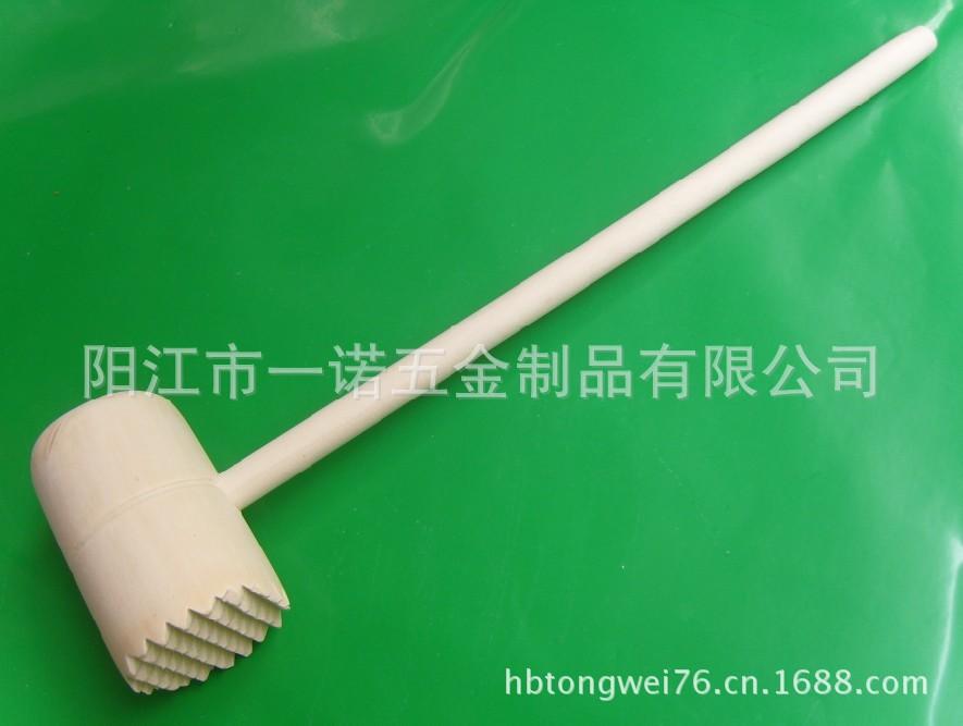 木制品S1034596牛扒锤尺寸4.5×7×28(荷木本色)