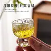 Taza Pequeña de Vidrio 50ml, Vasito Transparente para Té, Taza de Té para Invitados, Vaso de Whisky, Taza Estética de Pie Bajo