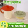 Soporta la personalización de dibujos y muestras personalizadas, Tapa de silicona rebotante para taza, Resistente a altas temperaturas, A prueba de polvo, A prueba de fugas, Tapa a prueba de fugas para taza de viaje universal