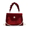 Bolsa Feminina Nova Moda Estilo Retrô Moderna Portátil Cor Contrastante Personalizada Nicho Bolsa Transversal Bolsa de Temperamento