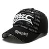 Gorra de Béisbol Nueva de Primavera con Agujeros Bordado Estéreo de Letras Parches Bordados Sombrero para el Sol de Exterior para Hombres y Mujeres Tendencia