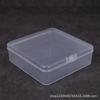 Caja Cuadrada, Caja de Plástico de Alta Transparencia, Joyería Pequeña, Cuentas Sueltas, Bandas Elásticas, Clavos de Anclaje, Caja de Almacenamiento y Organización para Botones de Ferretería, Fabricante Directo