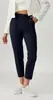 European and American Women's Fashion Cross-Border Casual Long Pants with Drawstring Elastic Waist Solid Color Harem Pants Amazon Temu Hot-Selling Women's Pants