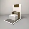 Novo Suporte de Exibição para Loja de Óculos Rack de Exibição para Óculos de Sol Pintura Dourada Assada Decoração de Exibição para Óculos
