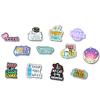 [Liquidación] Broches con Texto Inspirador, Insignias Personalizadas con Letras Inglesas, Pines de Letras, Accesorios para Ropa y Bolsas de Estudiantes