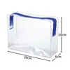 Bolsa de Almacenamiento Transparente de PVC Bolsa para Cosméticos Líquidos Bolsa de Neceser Sellada para Viaje Bolsa de Almacenamiento para Botellas Bolsa Transparente para Cosméticos