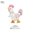 2025 Celebridade da Internet Novo Balão Andante com Rodas Layout de Cena de Festa de Aniversário Infantil Adereços Decorativos Produtos de Barraca