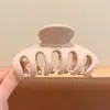 Presilha de cabelo flor de acetato simples e elegante para mulheres, novo modelo 2026, presilha para a parte de trás da cabeça, grampo para meio rabo de cavalo, presilha de tubarão