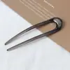 Grampo de Cabelo em Forma de U para Mulheres, Grampo de Cabelo Retrô, Grampo de Cabelo para a Parte de Trás da Cabeça, Grampo de Cabelo com Cabeça de Bola, Pente de Alta Qualidade Novo 2025