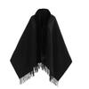 Novo cachecol de tricô europeu e americano, cachecol com franjas, suéter de uso duplo, cardigã de tricô, outono e inverno, gola de pele com franjas, feminino, Amazon