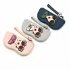 Estuche de Silicona para Gafas Nuevo Producto Transfronterizo Portátil Moda DIY Estuche Protector para Gafas de Sol Bolsa Colgante Bolsita para Gafas
