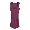 Ropa de mujer de moda YPFF, vestido de chaleco de cuello cuadrado retro de estilo europeo y americano, falda plisada de cadera delgada para chica dulce y picante
