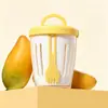 Taza de Agua Plegable de Silicona para Viaje, Presionar para Encoger, Taza de Agua para Exteriores, Fácil de Transportar, Taza de Agua Guardable, Color Caramelo al por Mayor